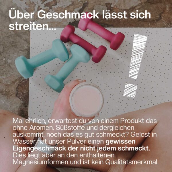 magnesiumpulver ohne geschmack