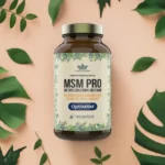 MSM-Methylsulfonylmethan-Kapseln | 99,9% Reinheit | OptiMSM® Markenrohstoff | 180 Kapseln