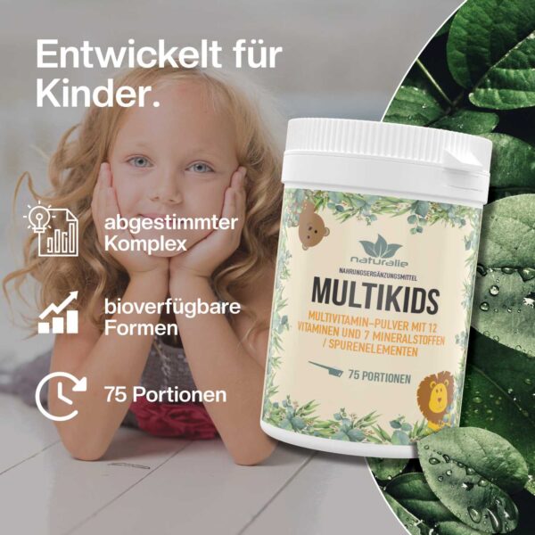 multivitamin pulver kinder
