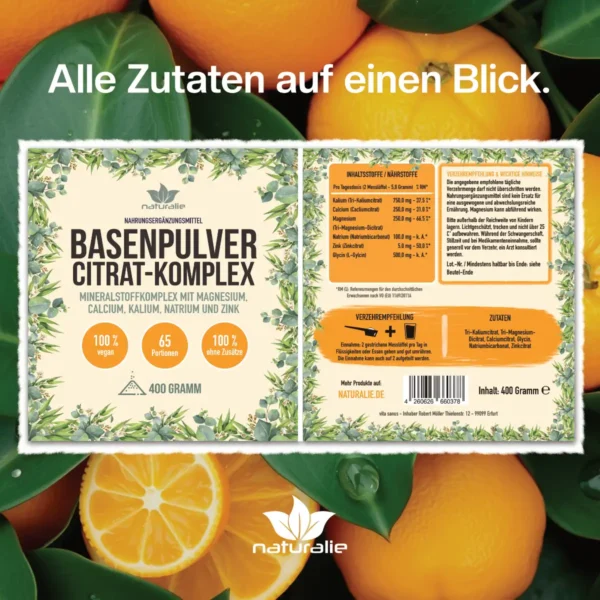 basenpulver inhaltsstoffe