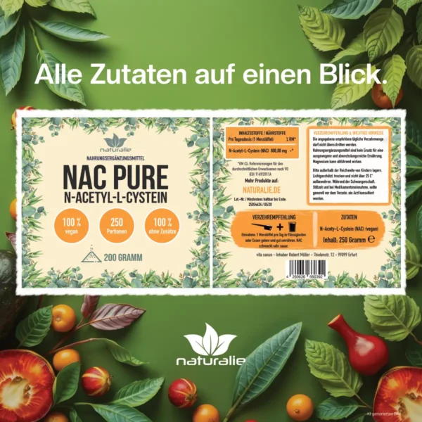 nac inhaltsstoffe