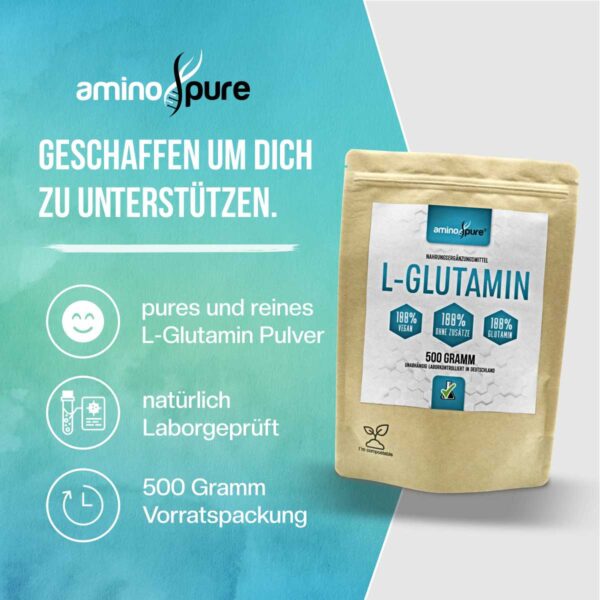 l-glutamin vegan hochdosiert