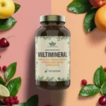 Mineralstoffe im Komplex - Multimineral mit 9 Mineralien plus Aminosäuren - 160 Kapseln