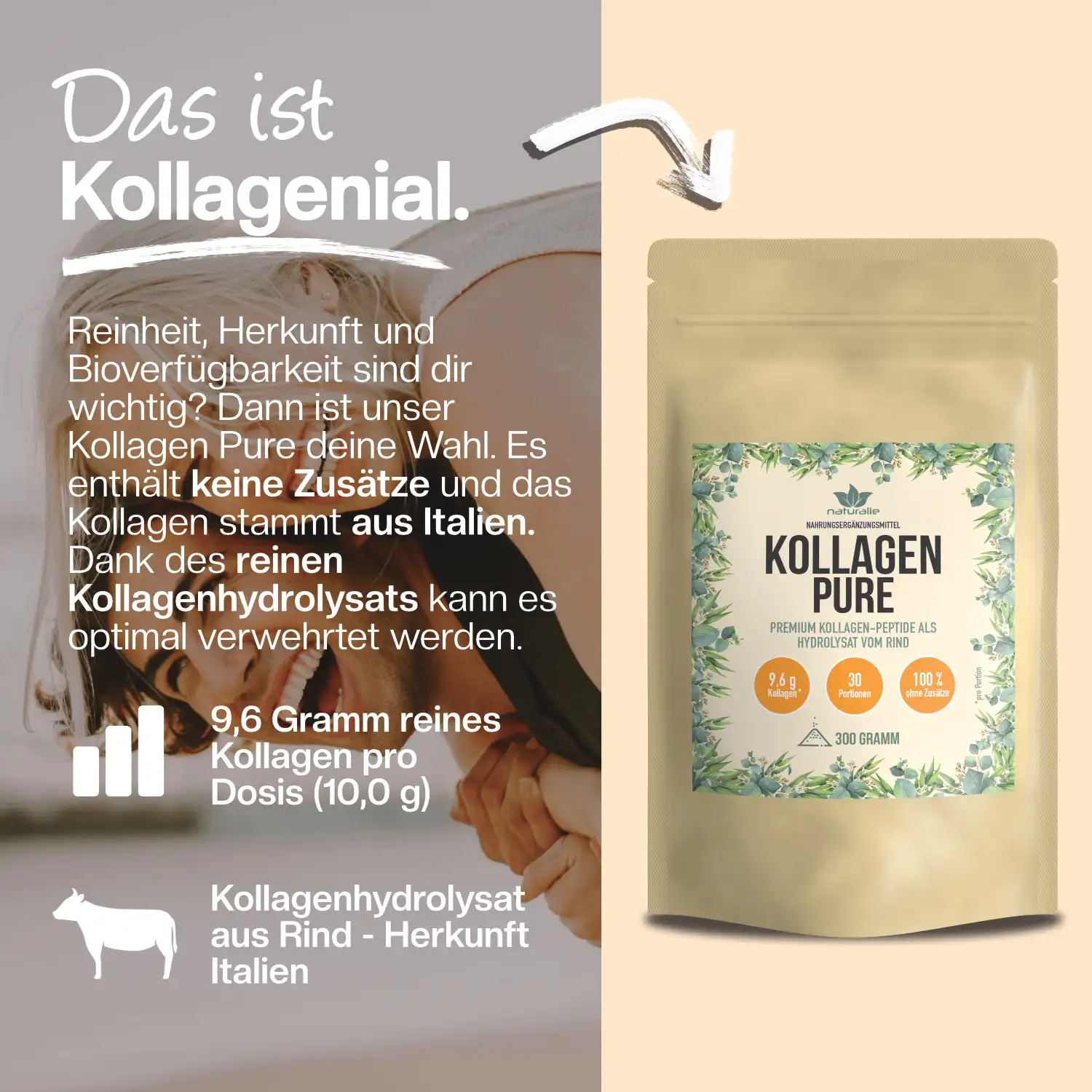 kollagenhydrolysat aus rind