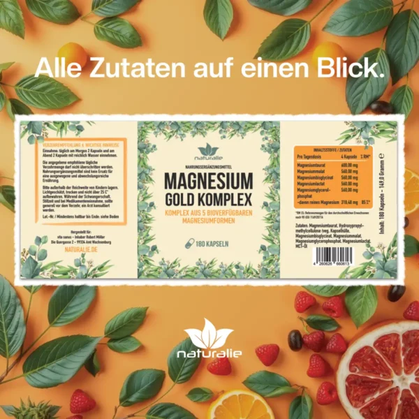magnesium kapseln hochdosiert