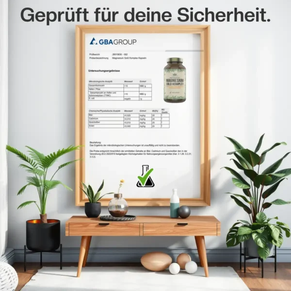 laboranalyse magnesium kapseln